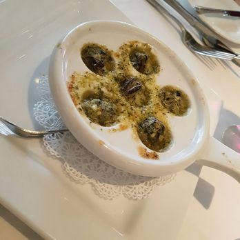 Cadot Restaurant - Snails with garlic herb butter - French Near Me - Dallas, Texas Cadot Restaurant - Snails with garlic herb butter - French Near Me - Dallas, Texas