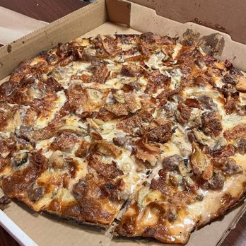 Affton Pizza Company - Yummy Pizza Hamburger/Mushroom/Bacon - Pizza Near Me - Saint Louis, Missouri Affton Pizza Company - Yummy Pizza Hamburger/Mushroom/Bacon - Pizza Near Me - Saint Louis, Missouri