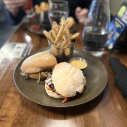 Woodin Creek Kitchen & Tap - Philly steak  nope