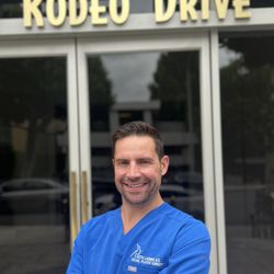 Ladner Facial Plastic Surgery - Dr Ladner outside his Beverly Hills office
