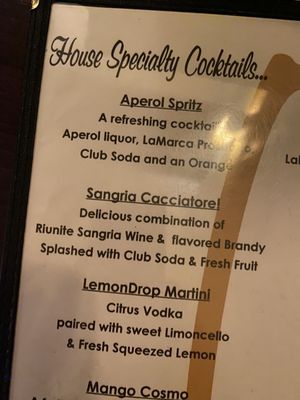 Menu photo 5 Cacciatores Johnson City, NY