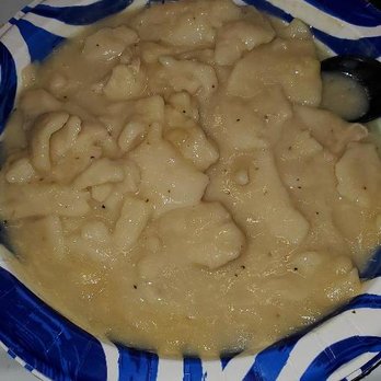 Cracker Barrel Old Country Store - Dumplings after I added water to thin them & make them more creamy. - Breakfast & Brunch Near Me - Greenville, Texas Cracker Barrel Old Country Store - Dumplings after I added water to thin them & make them more creamy. - Breakfast & Brunch Near Me - Greenville, Texas