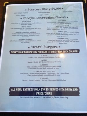 Menu photo 6 Blue Crab Grill Laurel, MS