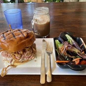 Sloopy's Beach Cafe - Captain Ahi Burger - American Near Me - Manhattan Beach, California Sloopy's Beach Cafe - Captain Ahi Burger - American Near Me - Manhattan Beach, California