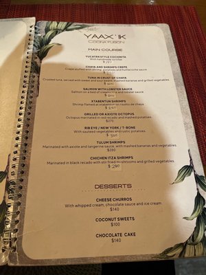 Menu photo 1 Yaax'ik Tulum, ROO