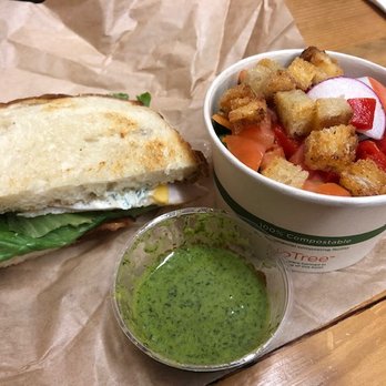 Outpost Sandwiches - 1/2 Salad & 1/2 Sandwich combo - Sandwiches Near Me - Tacoma, Washington Outpost Sandwiches - 1/2 Salad & 1/2 Sandwich combo - Sandwiches Near Me - Tacoma, Washington