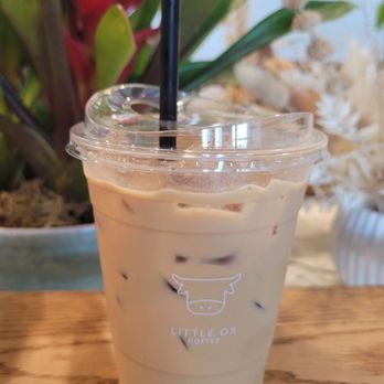 Little Ox Coffee - Pandan Latte - Coffee & Tea Near Me - Fullerton, California Little Ox Coffee - Pandan Latte - Coffee & Tea Near Me - Fullerton, California