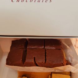 Anthony-Thomas Candy Shoppes - Chocolate and peanut butter fudges
