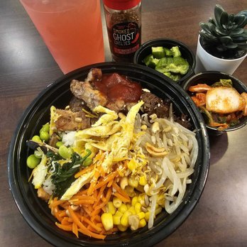Red Pine Cafe - Pork and Beef Bowl was incredible. Shredded egg, bean sprouts, EdaDaddy, carrots & corn, etc. - Asian Fusion Near Me - Temecula, California Red Pine Cafe - Pork and Beef Bowl was incredible. Shredded egg, bean sprouts, EdaDaddy, carrots & corn, etc. - Asian Fusion Near Me - Temecula, California