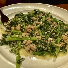 Broccoli rabe and sausage