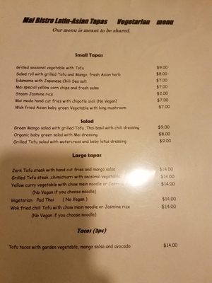 Menu photo 5 Mai Bistro Toronto, ON Menu photo 5 Mai Bistro Toronto, ON