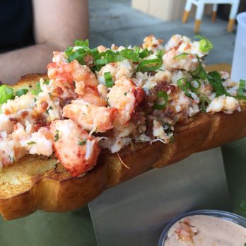 Pier 76 Fish Grill - Lobster roll with Bacon!!!! So yummy! - Seafood Near Me - Riverside, California