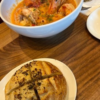 Nick's On State - San Francisco Cioppino (comes with "fisherman's sourdough loaf" - New American Near Me - Carlsbad, California