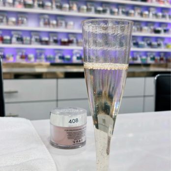 18K Nail Boutique - Never mad when I'm offered wine! - Nail Salons Near Me - Santa Monica, California 18K Nail Boutique - Never mad when I'm offered wine! - Nail Salons Near Me - Santa Monica, California