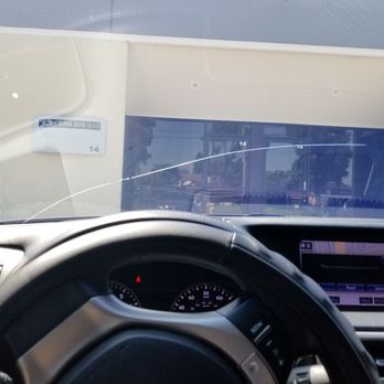 Alpha Auto Glass - 3.5 hours later the crack has extended... - Auto Glass Services Near Me