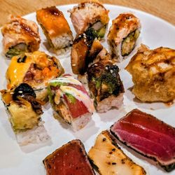 The City Buffet - Sushi selections were amazing.