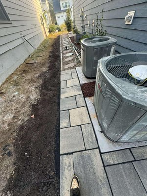 12 oaks patio and walkway holly springs - this patio was completed for some wonderful people living in 12 oaks