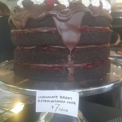 Zany Zeus - This Chocolate Extravaganza cake is over 200mm high.