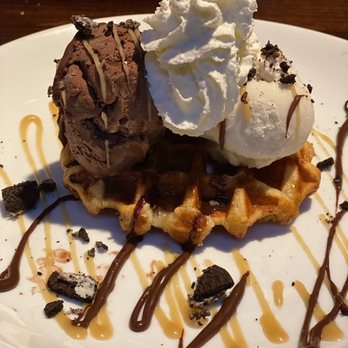 Carbone's Prime - Oreo waffle sundae - Steakhouses Near Me - Rocky Hill, Connecticut