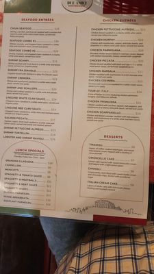 Menu photo 1 Due Amici Helena, AL Menu photo 1 Due Amici Helena, AL
