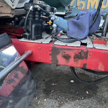 FDM Mobile Welding - Compressor mount - Metal Fabricators Near Me