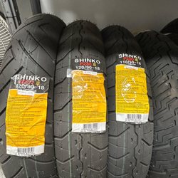 Rolf's Motorcycle Shop - Shinko Tires