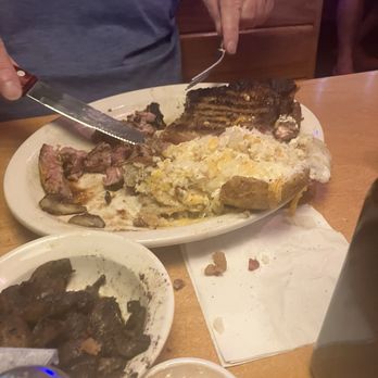 Texas Roadhouse - 14 oz Ribeye  where?? More like 6 oz - Steakhouses Near Me - Cartersville, Georgia