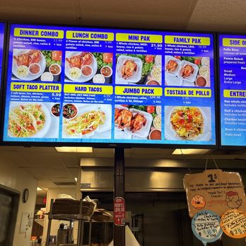 El Pollo Dorado - Menu - Mexican Near Me - Bellflower, California
