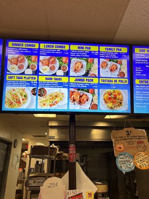 Menu photo 1 El Pollo Dorado Bellflower, CA
