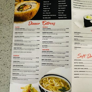Koi Sushi - Menu as of 05/2021 - Sushi Bars Near Me - San Pablo, California