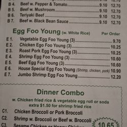 China Garden - Full menu 06/2025