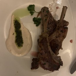 Lamb chop lollipops