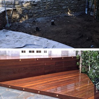 ION Builders - Before & After : Ipe wood deck - Decks & Railing Near Me - Los Angeles, California