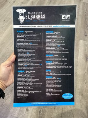 Menu photo 1 Mariscos El Barbas Chicago, IL Menu photo 1 Mariscos El Barbas Chicago, IL