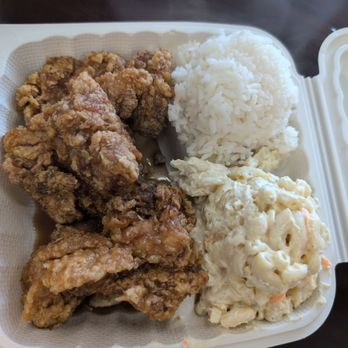 Sugoi - Garlic chicken mini lunch plate - Japanese Near Me - Honolulu, Hawaii