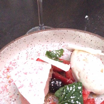 Restaurant Progress - Berries and cream dessert - Bars Near Me - Phoenix, Arizona