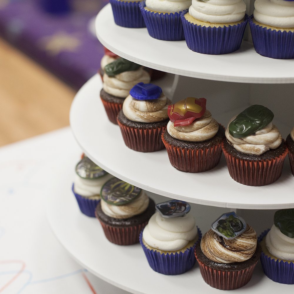 Frosted & Co - three tiered cupcakes - Desserts Near Me - Burke, Virginia Frosted & Co - three tiered cupcakes - Desserts Near Me - Burke, Virginia