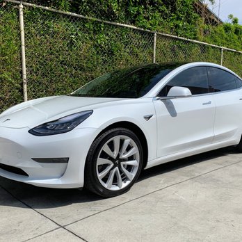 G5 Tint Shop - Tesla Model 3 w/LLumar CTX Ceramic (30%) - Home Window Tinting Near Me - Pasadena, California