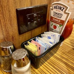 IHOP - USB charging ports at every table :))