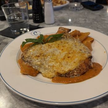 Catalina Kitchen And Bar - Chicken Parmesan with vodka sauce. Delicious! - Bars Near Me - Charlotte, North Carolina Catalina Kitchen And Bar - Chicken Parmesan with vodka sauce. Delicious! - Bars Near Me - Charlotte, North Carolina