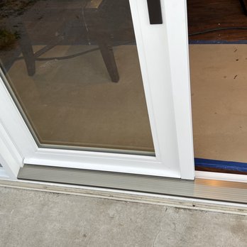 Fitzhauer Construction - Outside transition on new patio French door - Windows Installation Near Me - Anaheim, California Fitzhauer Construction - Outside transition on new patio French door - Windows Installation Near Me - Anaheim, California
