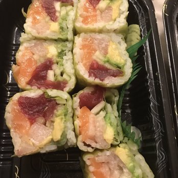 Blue Wazabi - Luck of The Irish Roll is amazing - Japanese Near Me - Madison, New Jersey