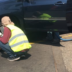 Shell - Will not come here again. They spent 10+ minutes finding the missing part of my car that came off during their car wash.