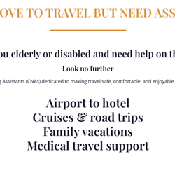 Staci J Cares Private Caregivers - Travel Buddies are available to travel with your loved ones. Staci J cares provides this service.