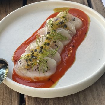 Il Brutto - scallop crudo - Italian Near Me - Austin, Texas