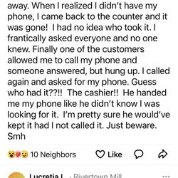 Shell Food Mart - The incident that happened at this store. I want others to be aware. Thanks!