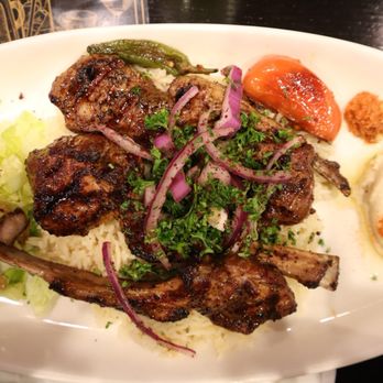 Zadna Grill - Lamb chops - Mediterranean Near Me - Redwood City, California