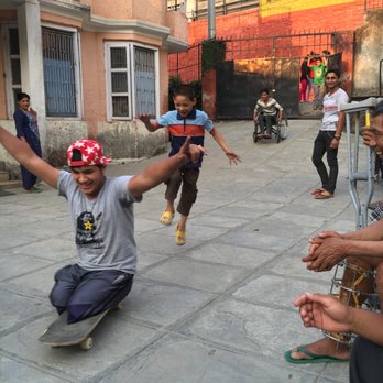 Vantage Physical Therapy - Brian volunteering in Nepal with earthquake survivors - Physical Therapy Near Me