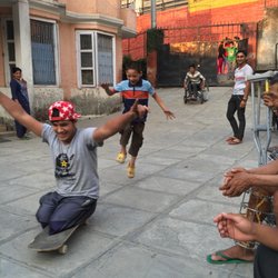 Vantage Physical Therapy - Brian volunteering in Nepal with earthquake survivors
