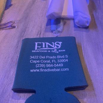 FINS Seafood & Dive Bar - Seafood Near Me - Cape Coral, Florida FINS Seafood & Dive Bar - Seafood Near Me - Cape Coral, Florida